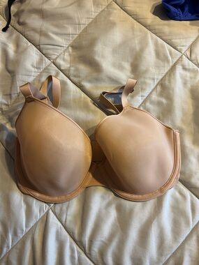 SKIMS Light Tan Seamless Underwire T-Shirt Bra